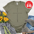 The Way, Truth, Life Tee - Heather Olive - 15 product image 1
