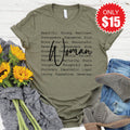Woman Tee - Heather Olive - 15 product image 1