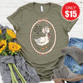 Be Still Goose Tee - Heather Olive - 15 product image 1