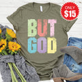 But God Tee - Heather Olive - 15 product image 1