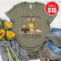 I'm A Delight Tee - Heather Olive - 15 product image 1