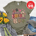 She Loves Jesus Tee - Heather Olive - 15 product image 1