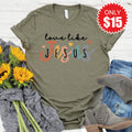 Love Like Jesus Tee - Heather Olive - 15 product image 1