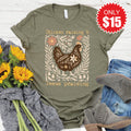 Jesus Praising Tee - Heather Olive - 15 product image 1