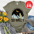 So Will I Tee - Heather Olive - 15 product image 1