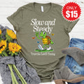 Slow And Steady Tee - Heather Olive - 15 product image 1
