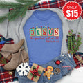 The Greatest Gift Of All Tee - Heather Royal Blue - 15 product image 1