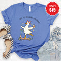 Regulate Emotions Tee - Heather Royal Blue - 15 product image 1