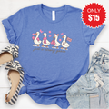 Strong Goose Tee - Heather Royal Blue - 15 product image 1