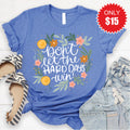 Don't Let The Hard Days Win Tee - Heather Royal Blue - 15 product image 1