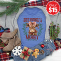 Mooey Little Christmas Tee - Heather Royal Blue - 15 product image 1