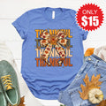 Thankful Tee - Heather Royal Blue - 15 product image 1