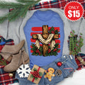 Christmas Cross Tee - Heather Royal Blue - 15 product image 1