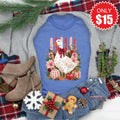 Christmas Goose Tee - Heather Royal Blue - 15 product image 1