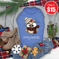 Cozy Season Tee - Heather Royal Blue - 15 product image 1