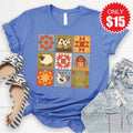 Amazing Grace Blocks Tee - Heather Royal Blue - 15 product image 1