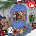 Let Us Adore Him Tee - Heather Royal Blue - 15 product image 1