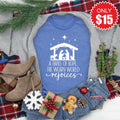 A Thrill of Hope Tee - Heather Royal Blue - 15 product image 1