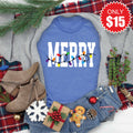 Merry Tee - Heather Royal Blue - 15 product image 1