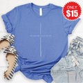 The Way, Truth, Life Tee - Heather Royal Blue - 15 product image 1