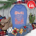 Christmas Begins With Christ Tee - Heather Royal Blue - 15 product image 1