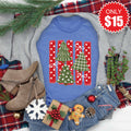 Christmas Trees Tee - Heather Royal Blue - 15 product image 1