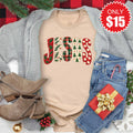 Jesus Tee - Heather Sand Dune - 15 product image 1