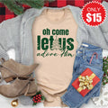 Let Us Adore Him Tee - Heather Sand Dune - 15 product image 1
