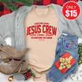Jesus Crew Tee - Heather Sand Dune - 15 product image 1