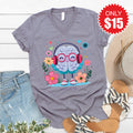 Be Kind To Your Mind V-Neck - Heather Storm - 15