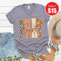 Just Pray V-Neck - Heather Storm - 15