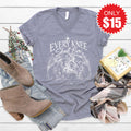 Every Knee Shall Bow V-Neck - Heather Storm - 15