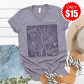 I Will Sing V-Neck - Heather Storm - 15