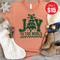 Joy To The World Tee - Heather Terracotta - 15 product image 1