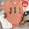 Jesus Tee - Heather Terracotta - 15 product image 1