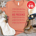 His Presence Tee - Heather Terracotta - 15 product image 1