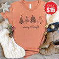 Merry and Bright Tee - Heather Terracotta - 15 product image 1