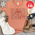 Adore Him Tee - Heather Terracotta - 15 product image 1