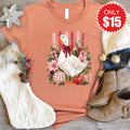 Christmas Goose Tee - Heather Terracotta - 15 product image 1