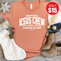 Jesus Crew Tee - Heather Terracotta - 15 product image 1