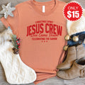 Jesus Crew Tee - Heather Terracotta - 15 product image 1