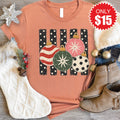 Christmas Ornaments Tee - Heather Terracotta - 15 product image 1