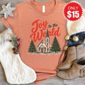 Joy To The World Tee - Heather Terracotta - 15 product image 1