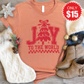 Joy To The World Tee - Heather Terracotta - 15 product image 1