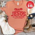 Jesus Is The Reason Tee - Heather Terracotta - 15 product image 1