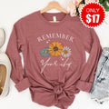 Remember Your Why Long Sleeve - Heather Mauve - 17 product image 1
