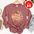 Note To Self Long Sleeve - Heather Mauve - 17 product image 1