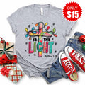 Be the Light Cross Tee - Heather Grey - 15 product image 1