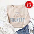 God's Country Sweatshirt - Heather Dust - 18 product image 1