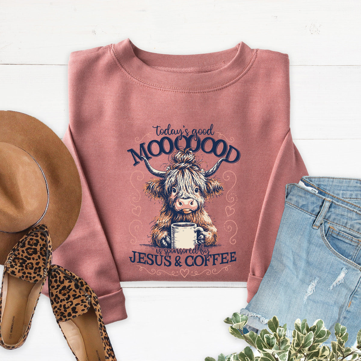 Good Mooooood Sweatshirt product image 1